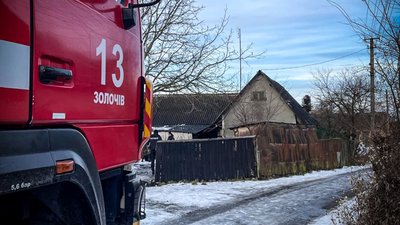 На Львівщині під час пожежі у житловому будинку загинув чоловік