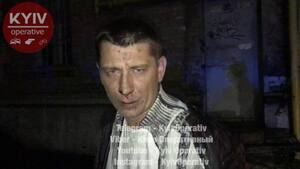 У Києві п'яний водій, втікаючи від поліції, намагався з'їсти ключі від автомобіля (ВІДЕО)