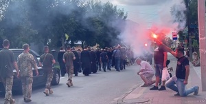 Львівщина провела в останню дорогу Героя Андрія Дяка (ВІДЕО, ФОТО)