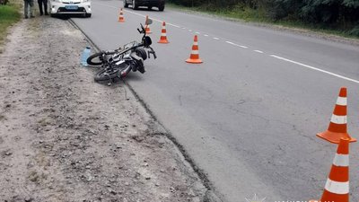 На Львівщині внаслідок ДТП травмовані двоє людей