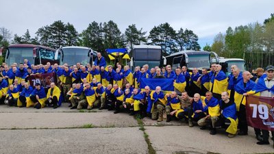 Опубліковано список звільнених воїнів з російського полону 6 травня