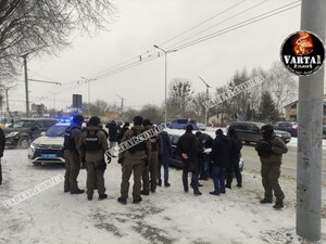 У Львові відбулося затримання групи осіб