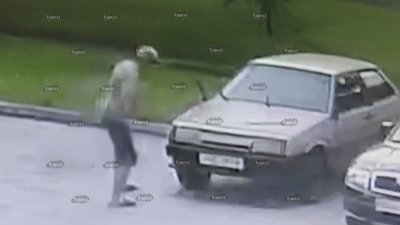 У Львові розшукують чоловіка, який пошкодив авто військового (ФОТО, ВІДЕО)