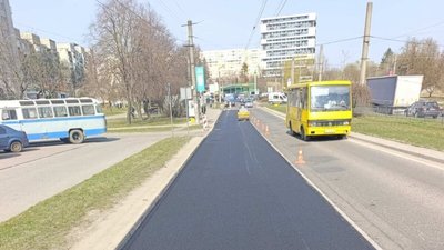 У Львові на вихідних у Франківському районі ремонтуватимуть дорожнє полотно