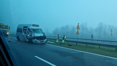 У Польщі під час зіткнення двох мікроавтобусів постраждали громадяни України (ФОТО)