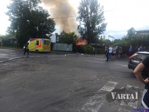  У Львові сталася пожежа, рятувальники ліквідовували загоряння (ФОТО/ВІДЕО)