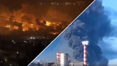 ЗСУ уразили НПЗ у Туапсе, два великих десантних кораблі та нафтобазу