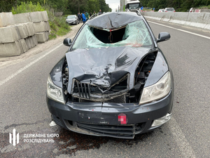 Поблизу блок-посту під Києвом, правоохоронниця збила на смерть військовослужбовця (ФОТО)