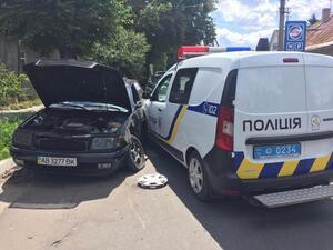 Працівник Сокальського відділення поліції скоїв ДТП виїхавши на зутрічну смугу (фото)