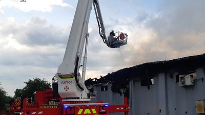 На Львівщині сталася пожежа