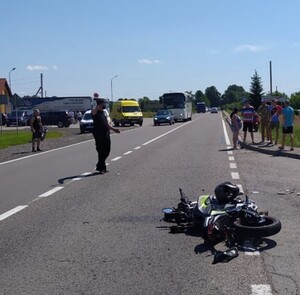 На Львівщині у ДТП травмувався неповнолітній мотоцикліст