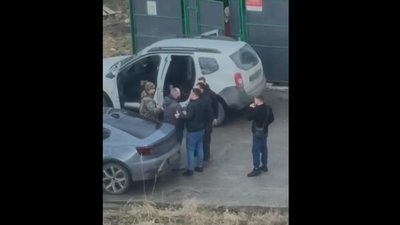 У Львові невідомі особи провели силову мобілізацію (ВІДЕО)