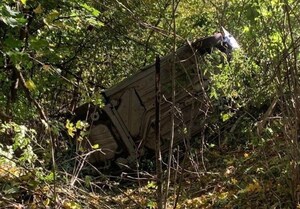 На Хмельниччині перекинувся автомобіль (фото)