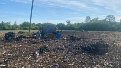 На Хмельниччині Су-24М міг розбитися через удар птаха
