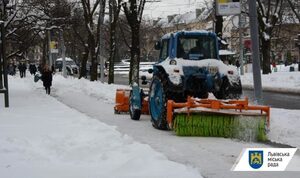 ЛМР: сьогодні для посипання вулиць використано 220 тонн реагентів і солі