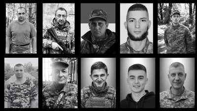 Сьогодні Львівщина прощається із десятьма полеглими на війні земляками