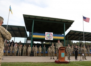 На Яворівському полігоні стартували спільні навчання українських та американських військових