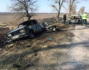 На Київщині пограбували автомобіль "Укрпошти" (фото, відео)