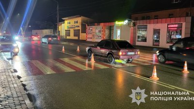 На Львівщині жінка потрапила під колеса легкового автомобіля (ФОТО)