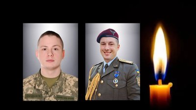 Під звуки сурми Львів 1 травня попрощається з воїнами Іваном Спірідоновим та Володимиром Білоусом