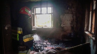 У Львівській області горів будинок