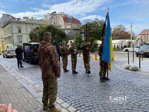 Львів прощається з сапером 103-ї бригади ТРО (НАЖИВО, ФОТО)