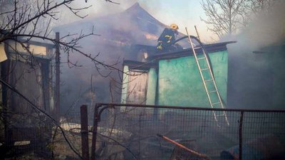 На Львівщині під час пожежі постраждала жінка