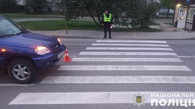 У Львові водій збив жінку на пішохідному переході (ФОТО)