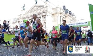 У Львові відбувається півмарафон 3rd Molokiya Lviv Half Marathon