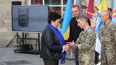 У Львові 30 воїнів посмертно нагородили «Почесним знаком Святого Юрія»