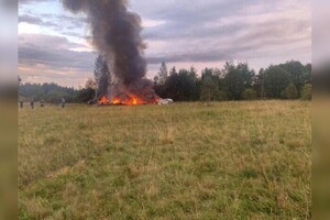 Падіння літака Пригожина: слідчий комітет рф озвучив висновки