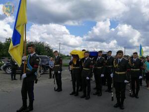 Львівщина попрощалась із загиблим Героєм Володимиром Салітрою (фото)