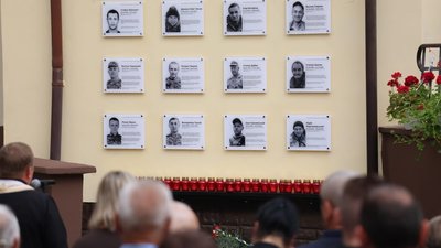 У Львові відкрили 12 меморіальних таблиць загиблим Героям, які працювали у «Львівводоканалі»