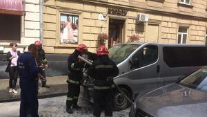 У Львові горів автомобіль