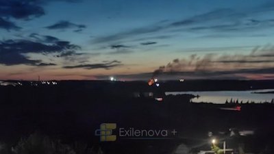 У Росії після атаки БпЛА сталося займання на Новомосковському хімічному заводі «Азот»