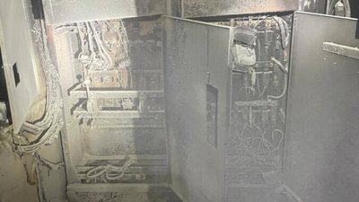 У Львові через добу обіцяють відновити подачу електрики до студентського гуртожитку де згоріла електрощитова