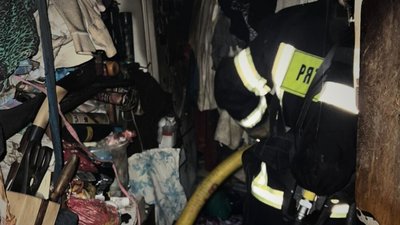 На Львівщині горіла квартира