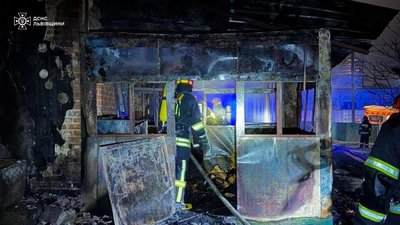 У Львові горів житловий будинок