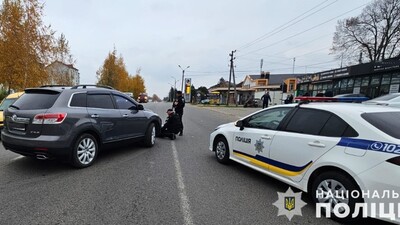 Минулої доби на дорогах Львівщини внаслідок ДТП травмувалися троє пішоходів