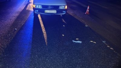 На Волині п’яний пенсіонер за кермом Audi збив дитину на пішохідному переході (ФОТО)