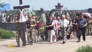 На Житомирщині поховали Дмитра Тимчука (відео)