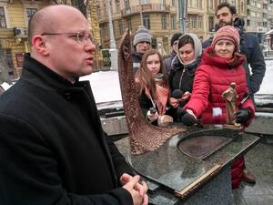 У Львові презентували макет пам’ятника Шевченку для незрячих (ФОТО)