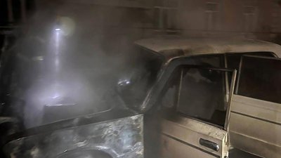 У Золочівському районі горів автомобіль
