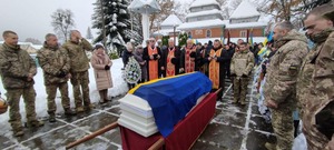 На Львівщині попрощалися з юним Героєм, який загинув при першому виході на завдання (ФОТО)