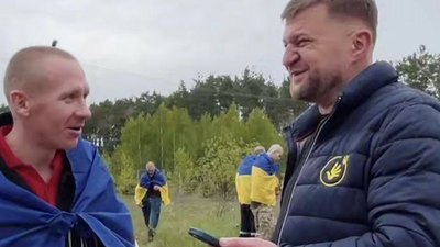 З російського полону повернувся воїн зі Львівщини Роман Мелешко