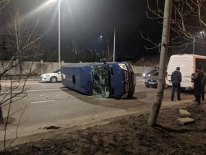 У Львові у ДТП зіткнулися 5 авто: відео моменту аварії