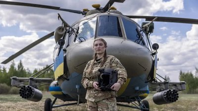 У NYT розповіли про єдину жінку-пілота у ЗСУ