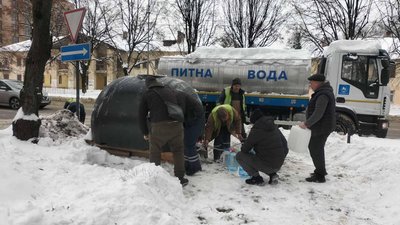 Відновлення водопостачання у Львові планується до кінця доби, на деяких вулицях - 15 січня (ПЕРЕЛІК)