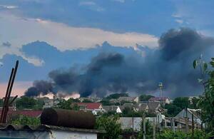 У Чорнобаївці на аеродромі пролунали вибухи (ФОТО)