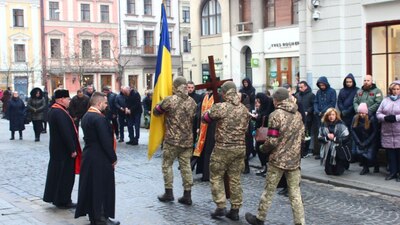 Завтра у Львові проведуть в останню путь лейтенанта (ФОТО)